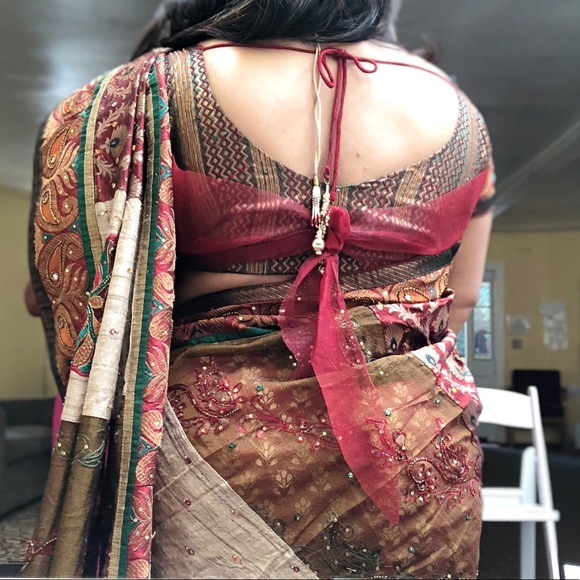 Beautiful party wear Bollywood saree. - Picture 6 of 7